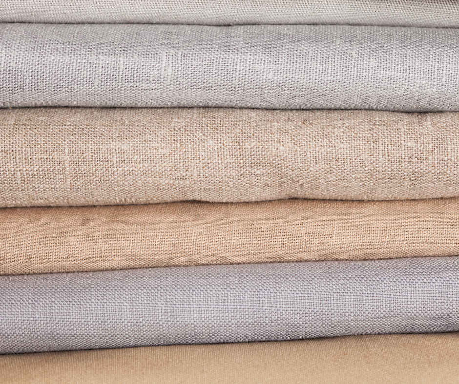 types of linen fabric