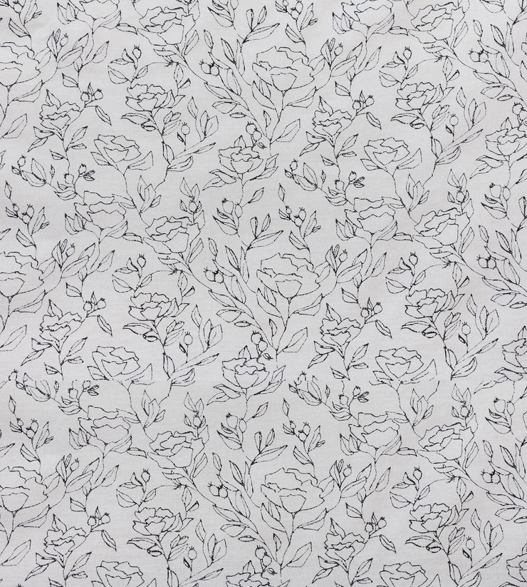 ELEANOR - ECRU-BLACK PATTERN 1