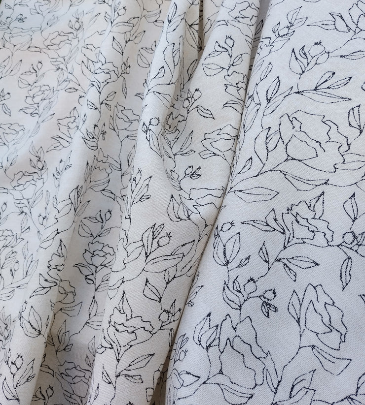 ELEANOR - ECRU-BLACK PATTERN 4