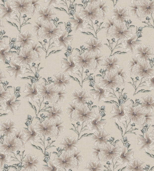 MELROSE DUSTY MAUVE WALLPAPER 1