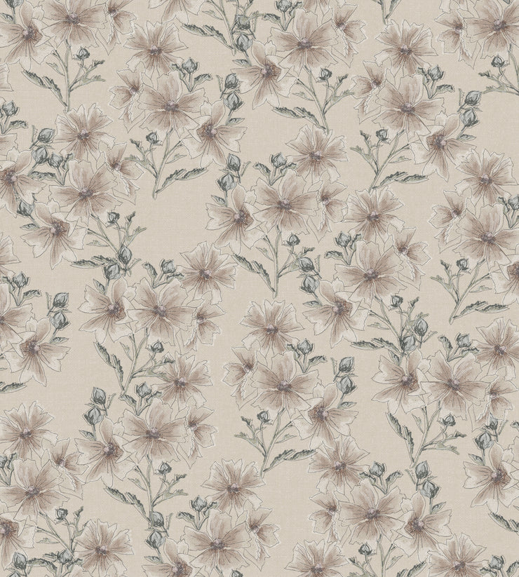 MELROSE DUSTY MAUVE WALLPAPER 1