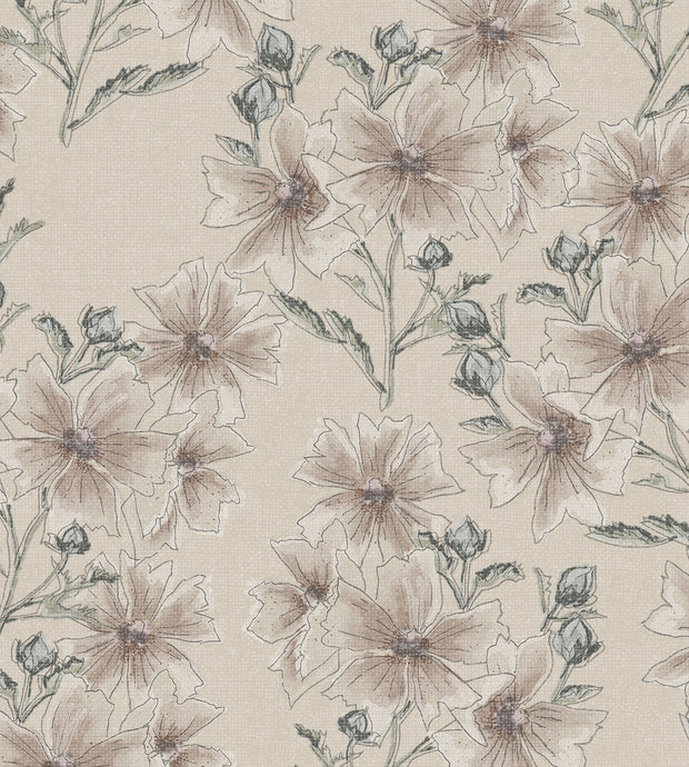 MELROSE DUSTY MAUVE PATTERN 1