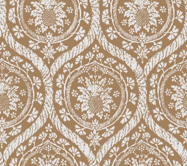 PINEAPPLE SCROLL - LINEN TAUPE