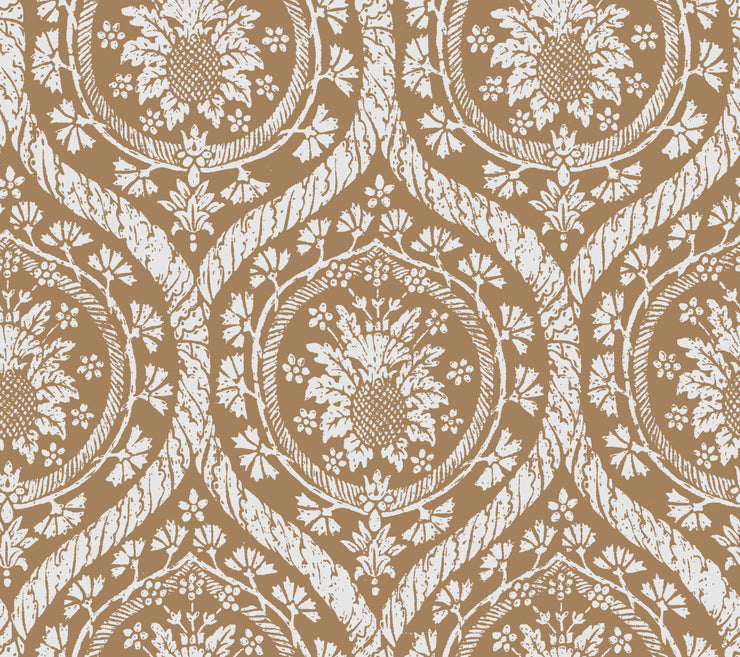 PINEAPPLE SCROLL - LINEN TAUPE