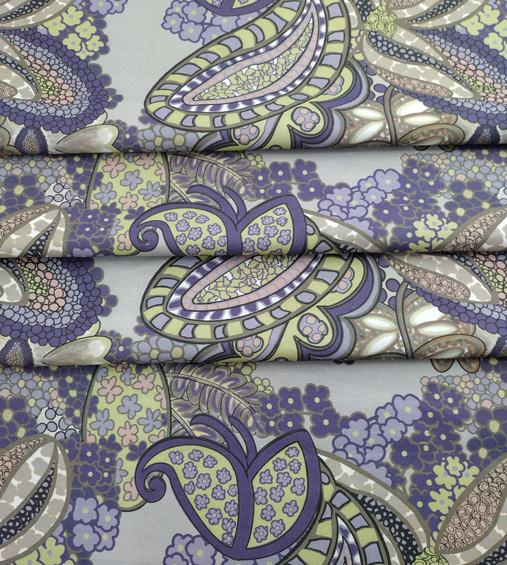 PODS & PAISLEYS PLUM SILVER