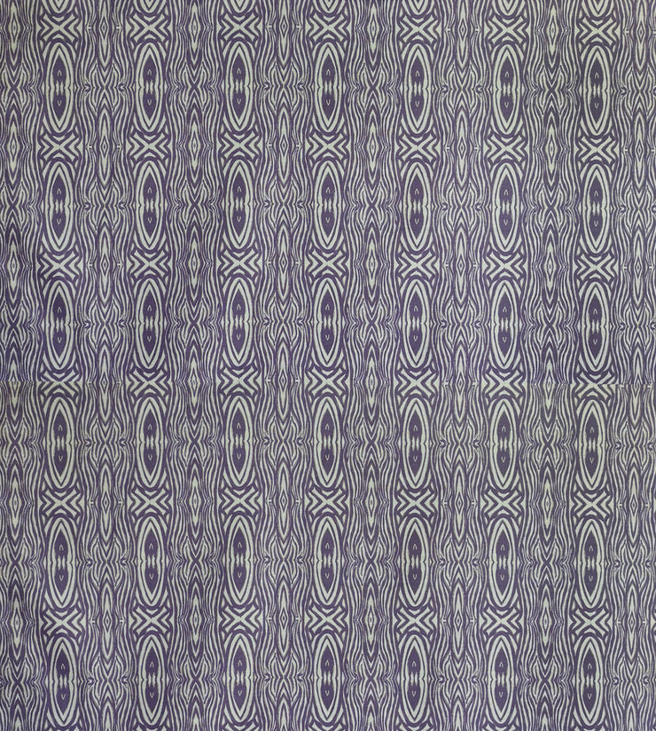 TRIBAL ZEBRA PLUM SILVER