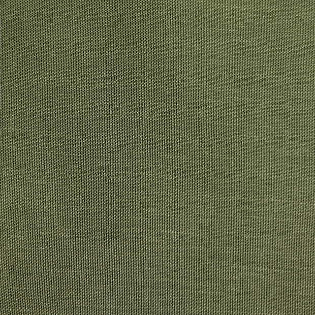 green linen fabric